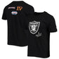 CAMISETA DE CAMPEONES DEL MUNDO PARA HOMBRE LAS VEGAS RAIDERS