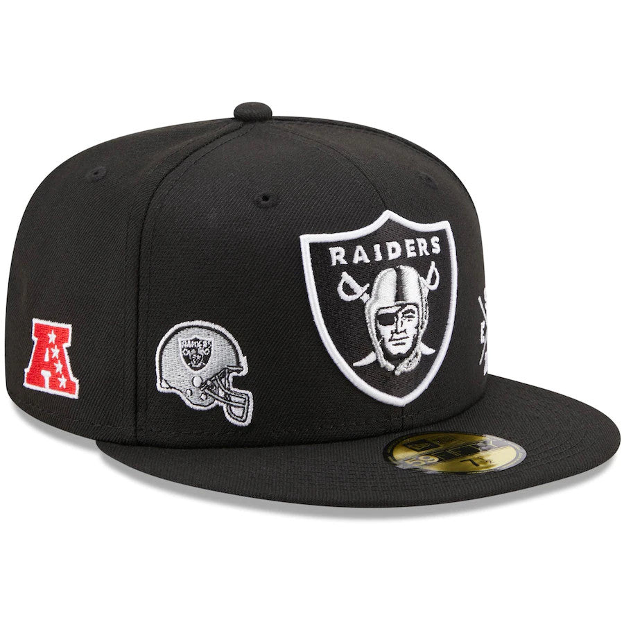 LAS VEGAS RAIDERS MULTI 59FIFTY FITTED