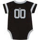 LAS VEGAS RAIDERS NEWBORN DAZZLE BODYSUIT