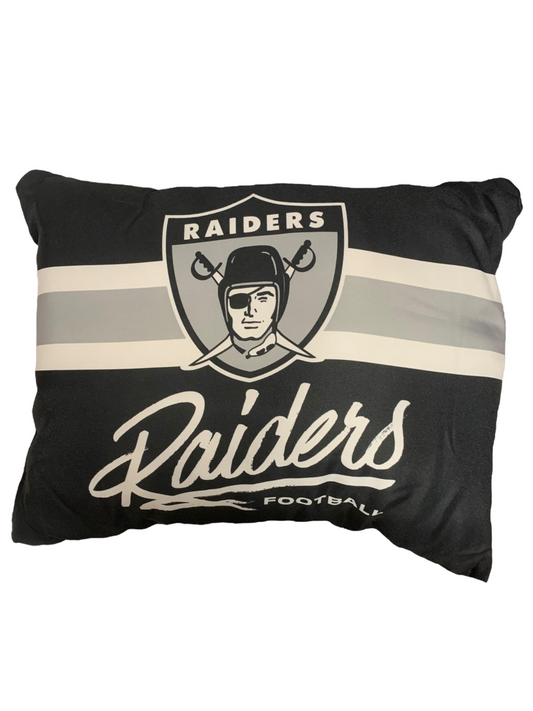 LAS VEGAS RAIDERS NOSTALGIC DECK PILLOW