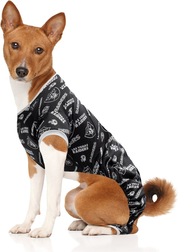 PIJAMA PARA MASCOTAS LAS VEGAS RAIDERS