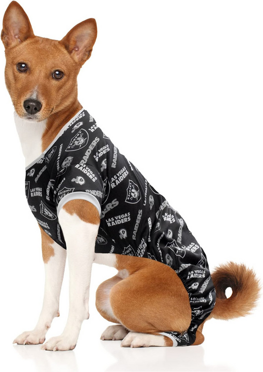 LAS VEGAS RAIDERS PET PAJAMAS