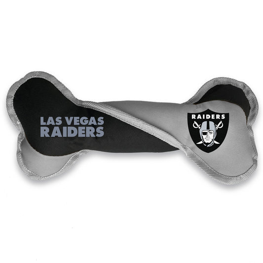 LAS VEGAS RAIDERS PET TUG BONE