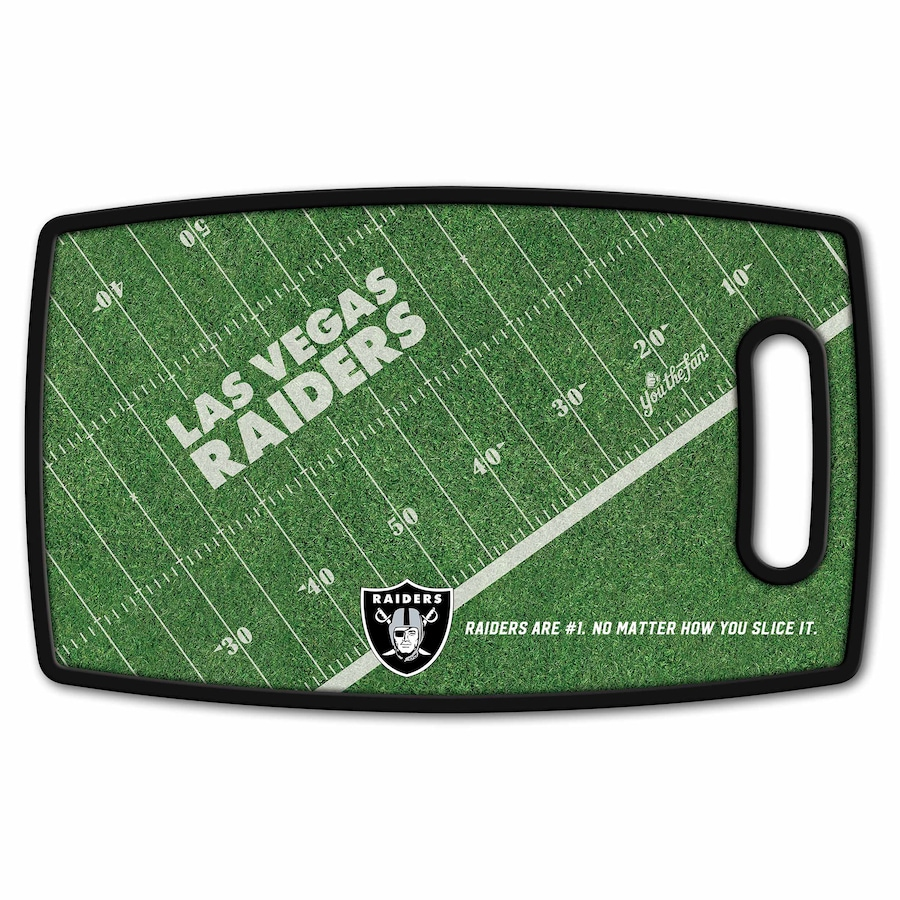 LAS VEGAS RAIDERS RETRO CUTTING BOARD