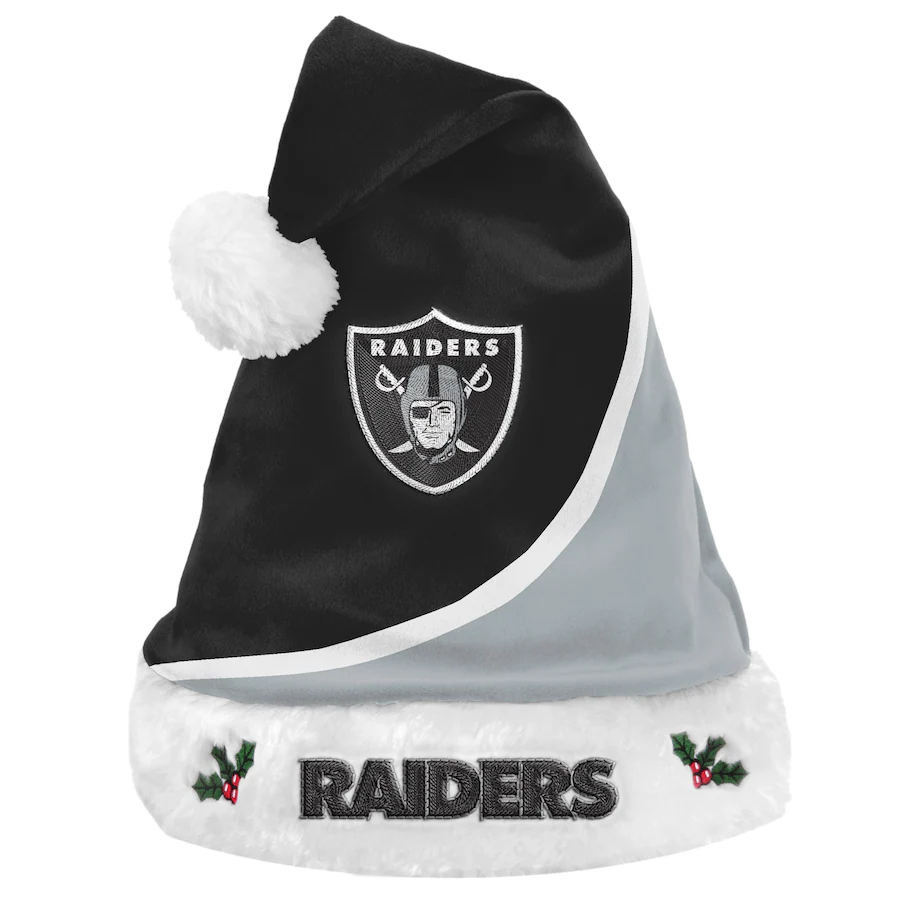 SOMBRERO DE SANTA DE LOS RAIDERS DE LAS VEGAS