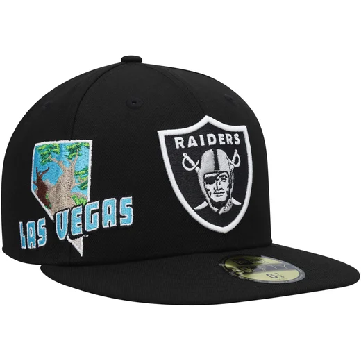 LAS VEGAS RAIDERS STATE VIEW 59FIFTY HAT