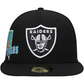 SOMBRERO 59FIFTY DE LAS VEGAS RAIDERS STATE VIEW