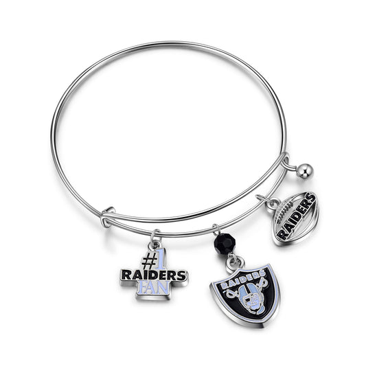 LAS VEGAS RAIDERS TEAM ANI BRACELET