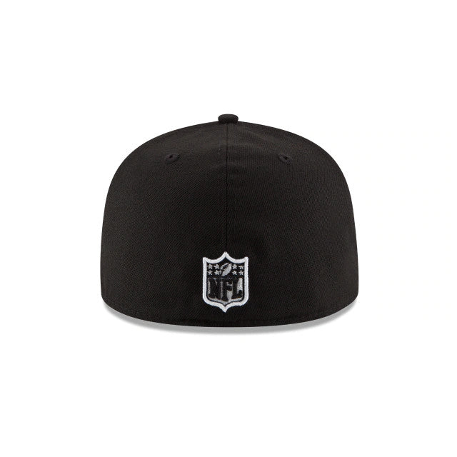 LOGOTIPO BÁSICO DEL EQUIPO LAS VEGAS RAIDERS 59FIFTY AJUSTADO