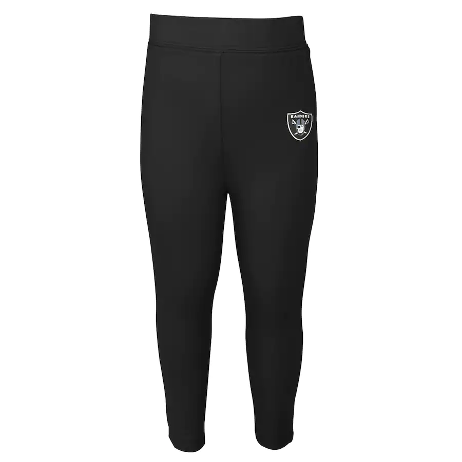 CAMISETA Y LEGGINGS PARA NIÑOS TODDLER FOREVER LOVE DE LAS VEGAS RAIDERS