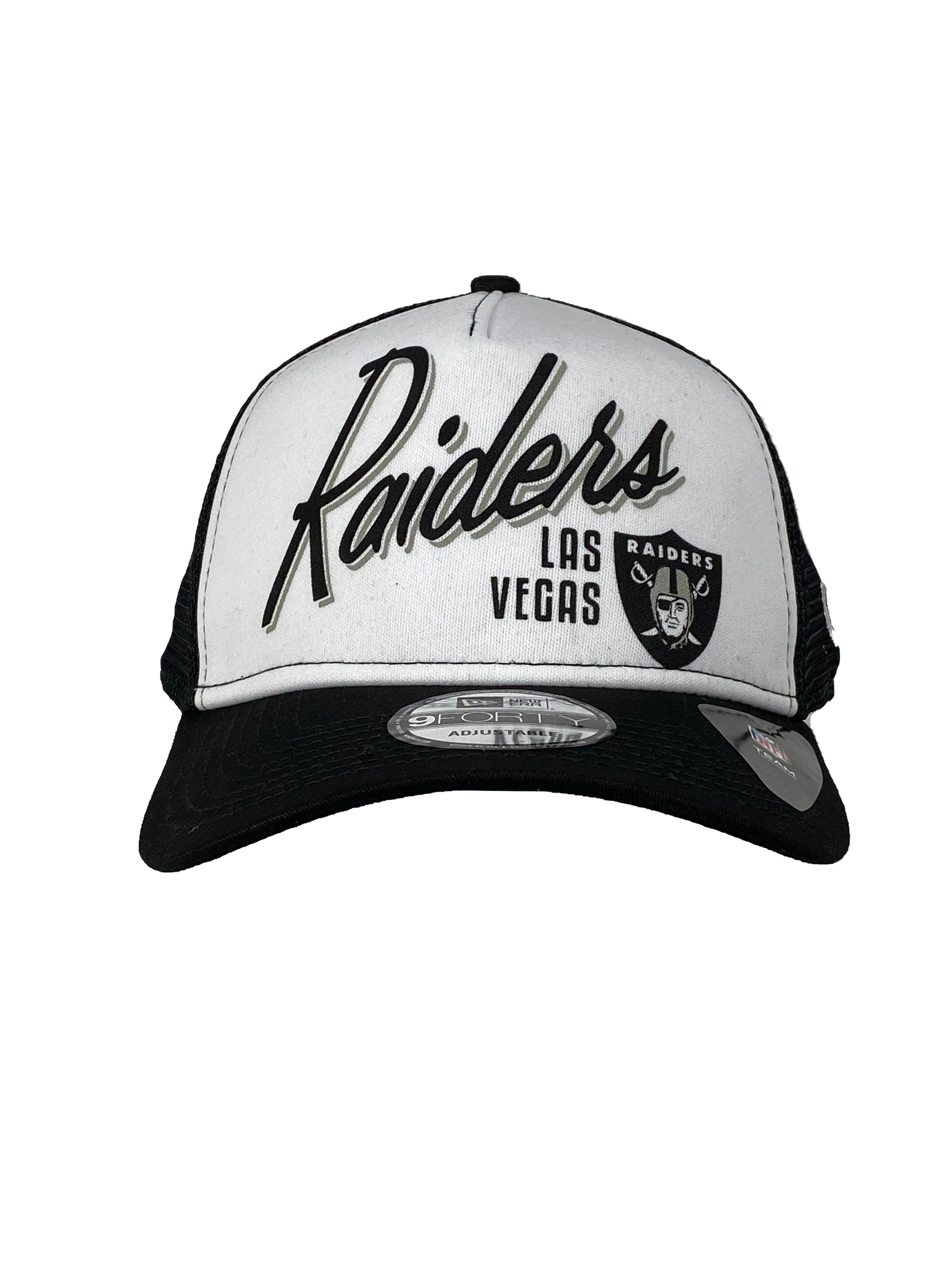 New Era Women's Las Vegas Raiders Script 9Forty Adjustable Hat