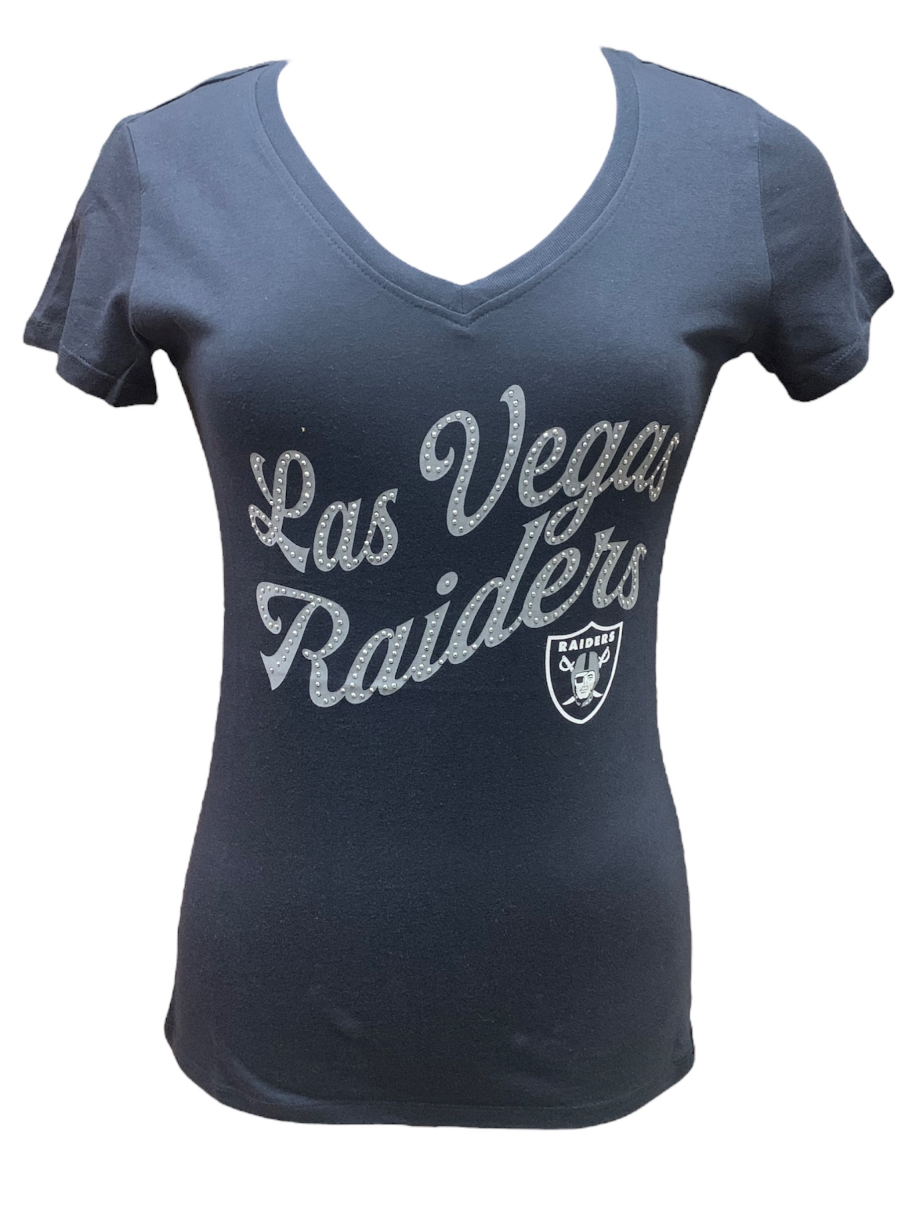 47 Las Vegas Raiders Women's Bedazzle T-Shirt 22 / XL