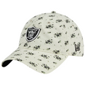 LAS VEGAS RAIDERS WOMEN'S BLOOM 9TWENTY ADJUSTABLE HAT - CREAM