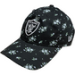 LAS VEGAS RAIDERS WOMEN'S BLOOM 9TWENTY ADJUSTABLE HAT - BLACK
