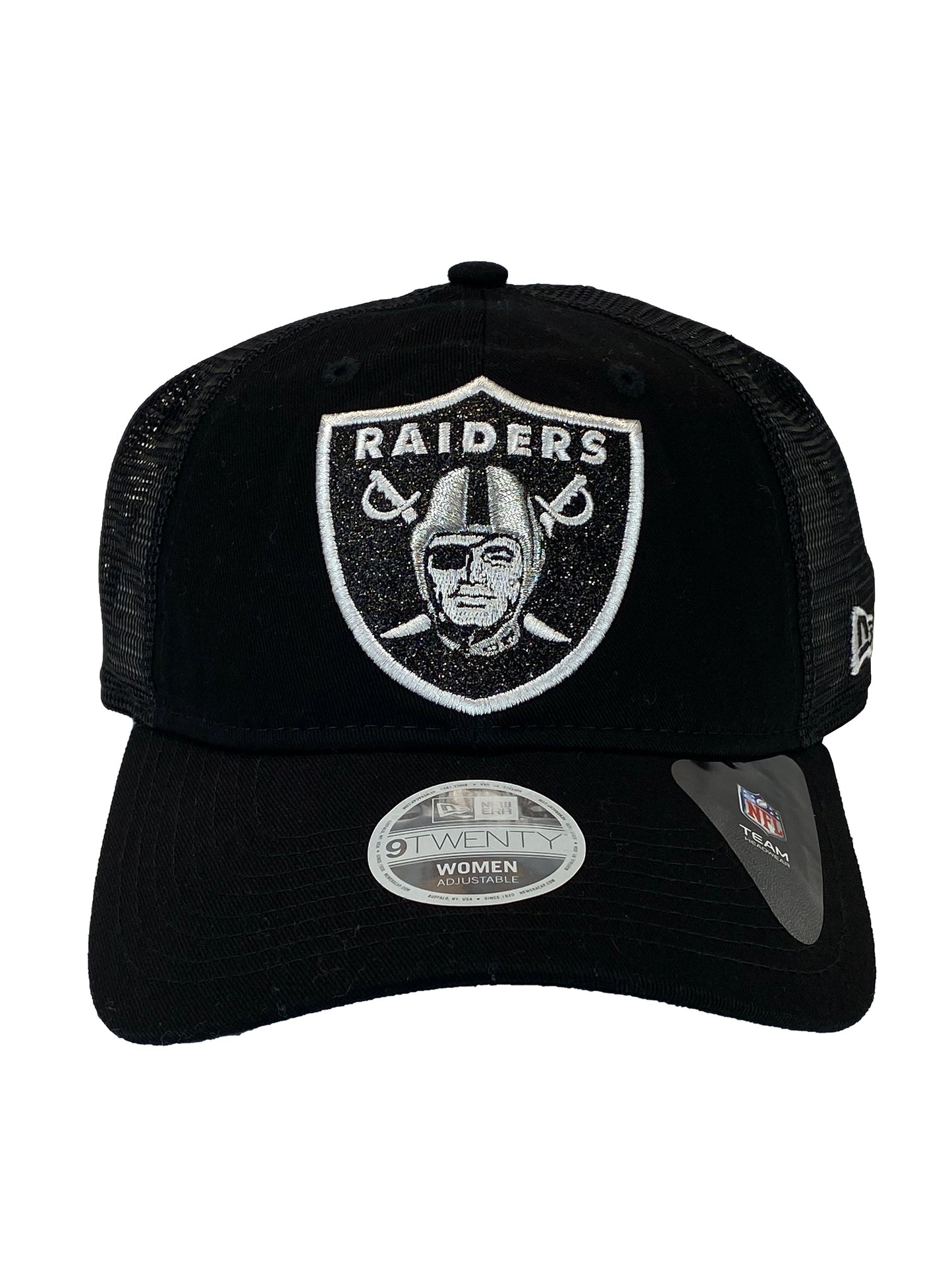 LAS VEGAS RAIDERS WOMEN'S GLAM 9TWENTY ADJUSTABLE