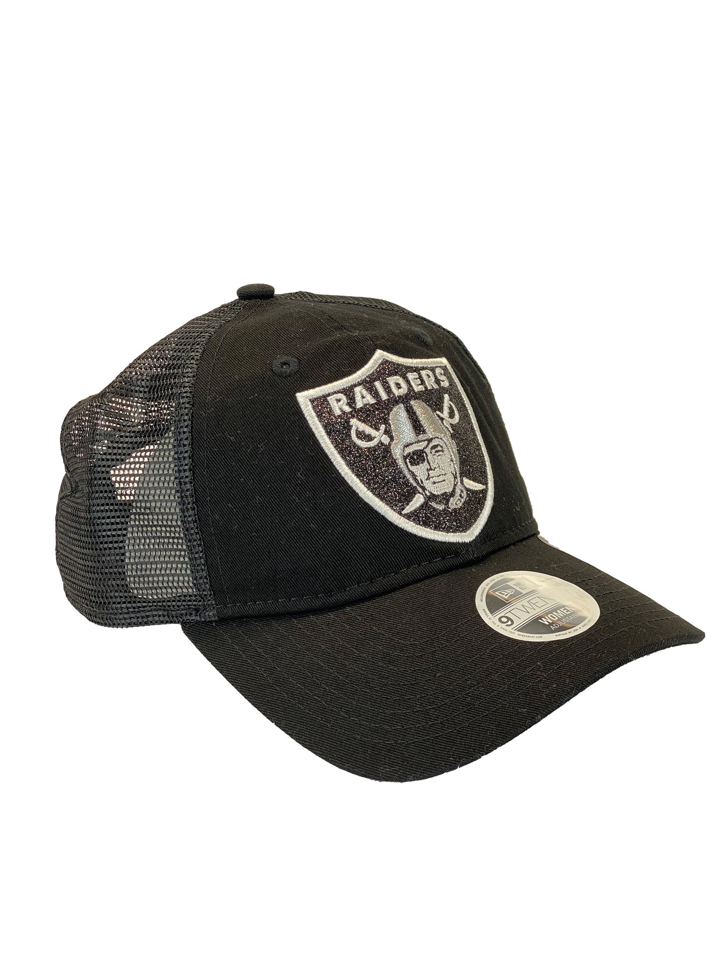 LAS VEGAS RAIDERS WOMEN'S GLAM 9TWENTY ADJUSTABLE