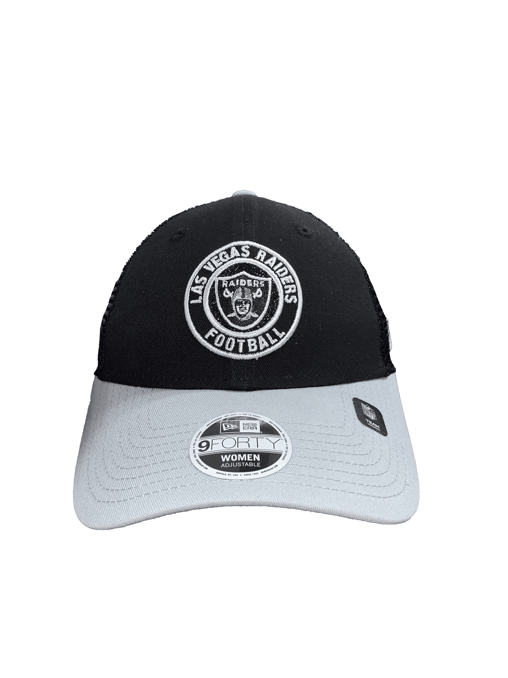 LAS VEGAS RAIDERS WOMEN'S GLITTER 9FORTY ADJUSTABLE HAT