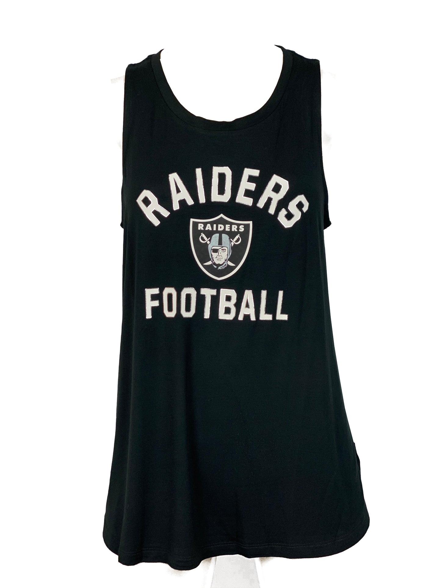 LAS VEGAS RAIDERS WOMEN'S SCRIPT LOGO TANK TOP