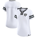 LAS VEGAS RAIDERS LA MEJOR CAMISETA CON CORDONES DEL DOMINGO PARA MUJER