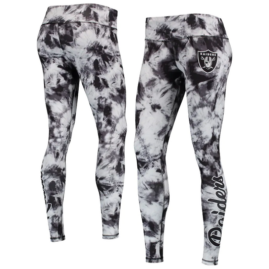 LAS VEGAS RAIDERS WOMEN'S TIE DYE LEGGINGS