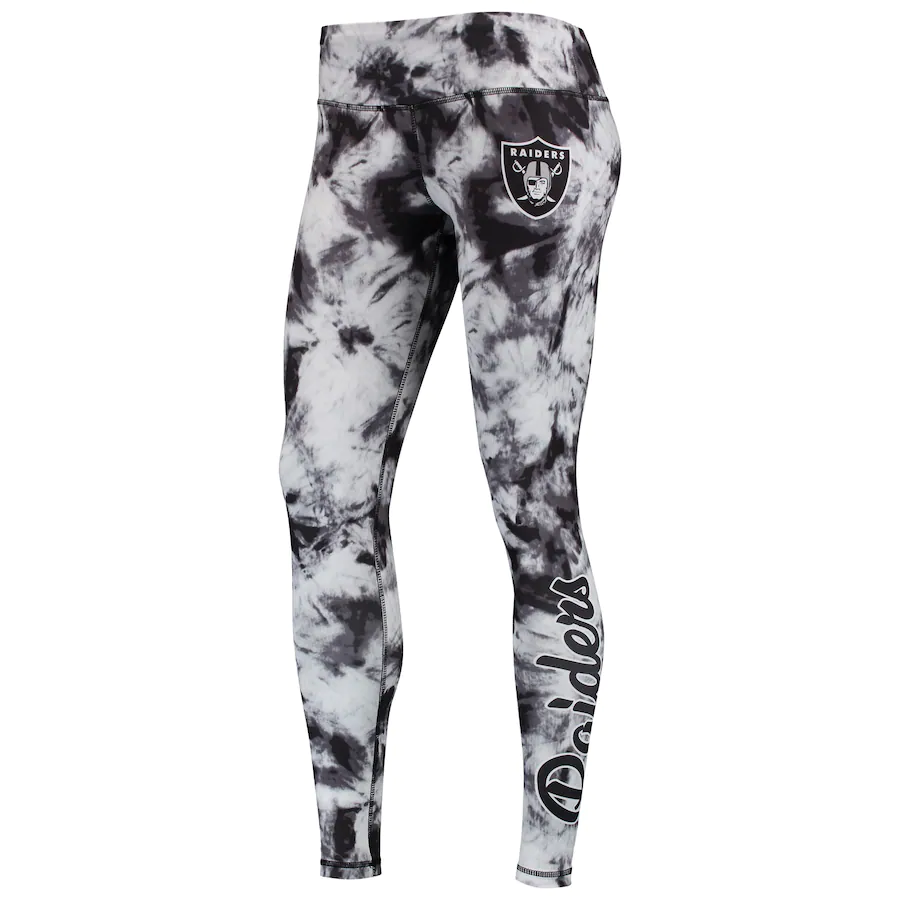 LAS VEGAS RAIDERS WOMEN'S TIE DYE LEGGINGS