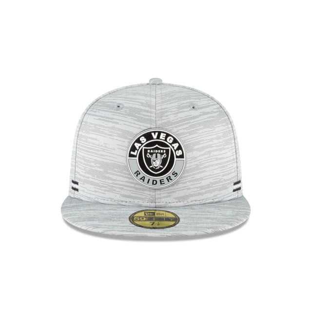 LAS VEGAS RAIDERS YOUTH 2020 SIDELINE 59FIFTY FITTED