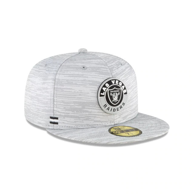 LAS VEGAS RAIDERS YOUTH 2020 SIDELINE 59FIFTY FITTED