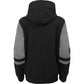 LAS VEGAS RAIDERS YOUTH FULL ZIP STADIUM COLOR BLOCK SWEATER