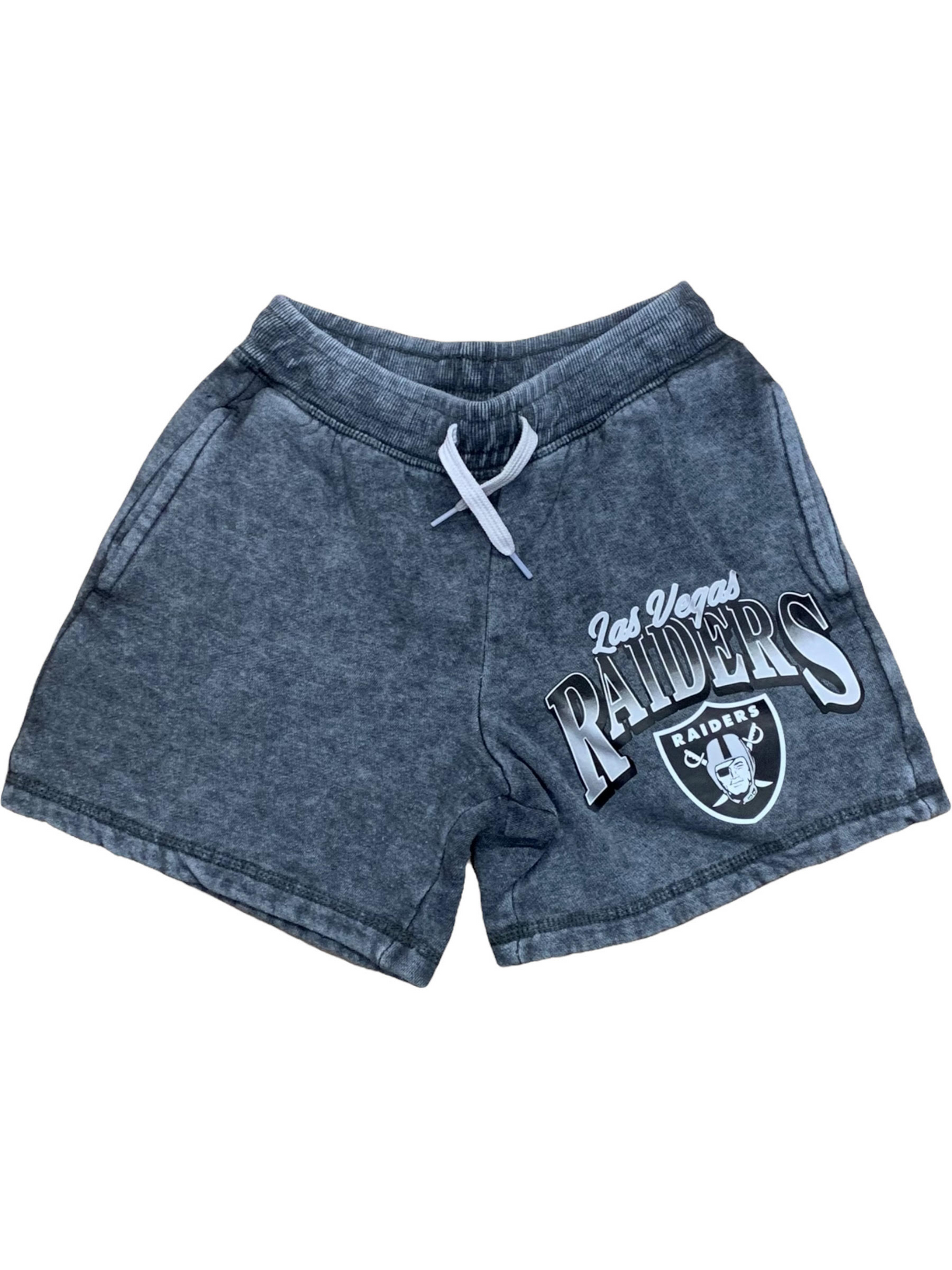 PANTALONES CORTOS DESTACADOS PARA JÓVENES LAS VEGAS RAIDERS