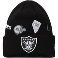 LAS VEGAS RAIDERS YOUTH IDENTITY KNIT BEANIE
