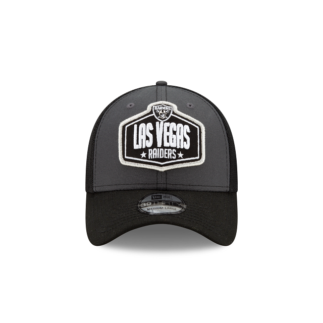 LAS VEGAS RAIDERS YOUTH JR 2021 DRAFT 39THIRTY FLEX FIT