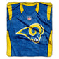 LOS ANGELES RAMS 50"X60" RASCHEL THROW BLANKET