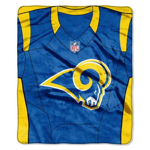 LOS ANGELES RAMS 50"X60" RASCHEL THROW BLANKET