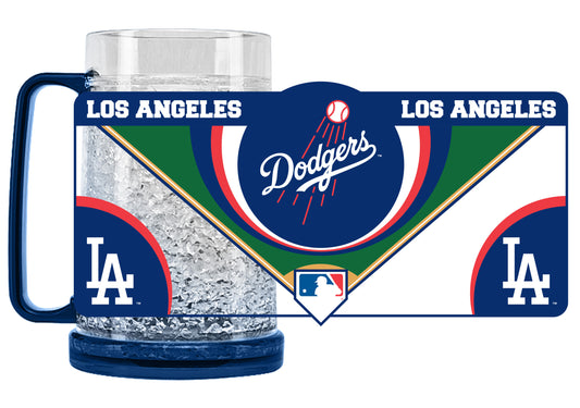 TAZAS PARA CONGELADOR DE CRISTAL DE LOS ANGELES DODGERS 