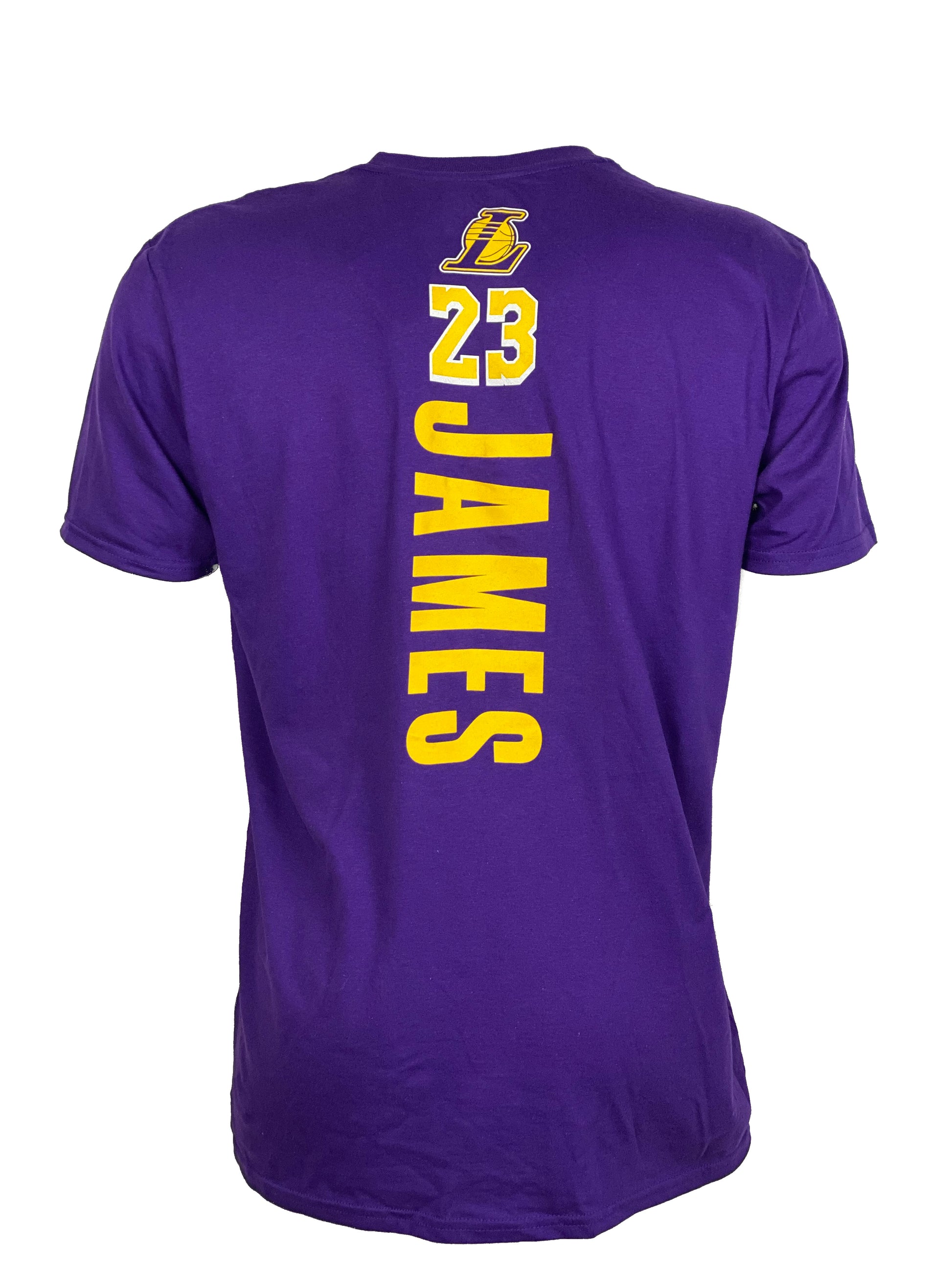 Fanatics LeBron James Men's Playmaker Name Number T-Shirt 20 Pur / XL