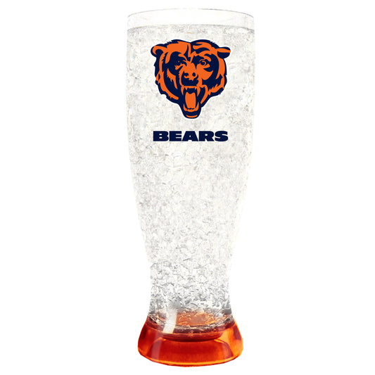 CHICAGO BEARS CRYSTAL PILSNER GLASS