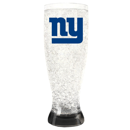 NEW YORK GIANTS CRYSTAL PILSNER GLASS