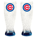 CHICAGO CUBS CRYSTAL PILSNER GLASS