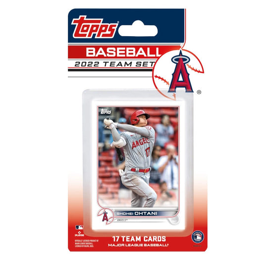 LOS ANGELES ANGELS 2022 TOPPS TEAM SET