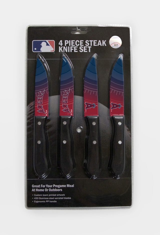 JUEGO DE CUCHILLOS LOS ANGELES ANGELS 4PK