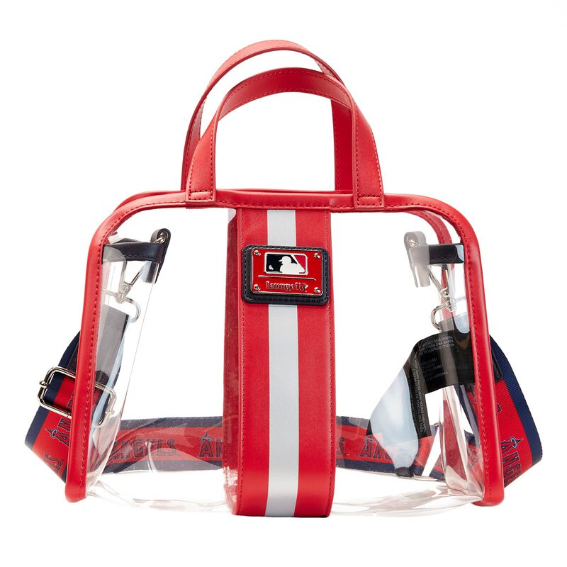 LOUNGEFLY x MLB NY Yankees Stadium Crossbody Bag with Pouch - CLEAR/MULTI