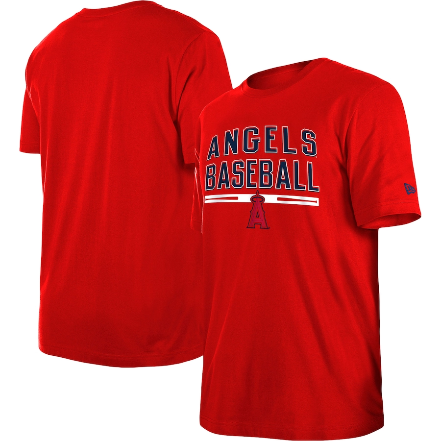 CAMISETA DE PRÁCTICA DE BATEO PARA HOMBRE 2023 DE LOS ANGELES ANGELS