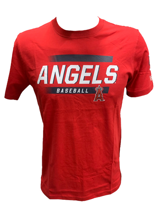 CAMISETA DE HOMBRE FADE IN NAME DE LOS ANGELES ANGELS