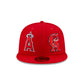 LOS ANGELES ANGELS PATCH PRIDE 59FIFTY FITTED