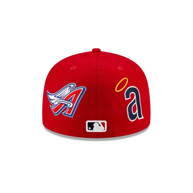 LOS ANGELES ANGELS PATCH PRIDE 59FIFTY FITTED