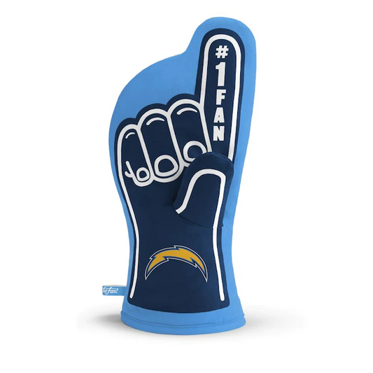 LOS ANGELES CHARGERS #1 OVEN MITT
