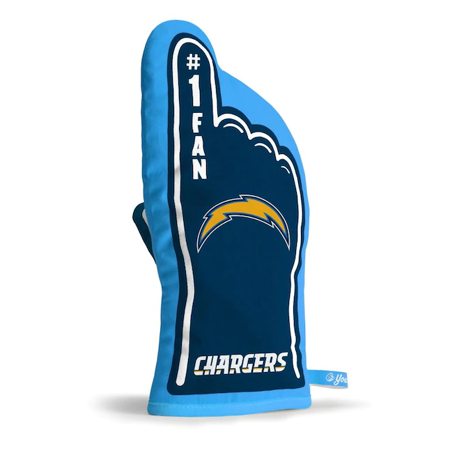 LOS ANGELES CHARGERS #1 OVEN MITT
