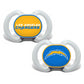 LOS ANGELES CHARGERS PACK DE 2 CHUPETES