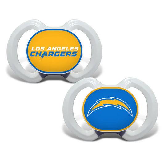 LOS ANGELES CHARGERS PACK DE 2 CHUPETES