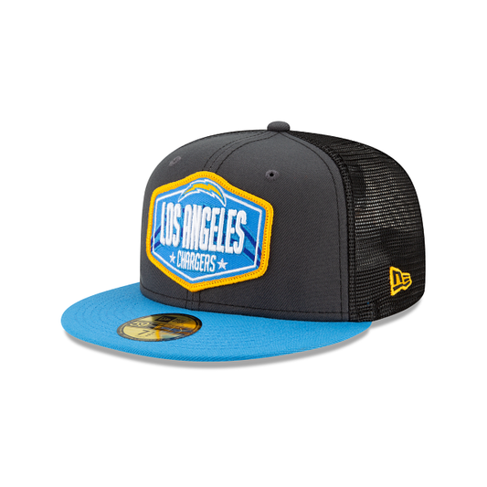 LOS ANGELES CHARGERS 2021 DRAFT 59FIFTY FITTED